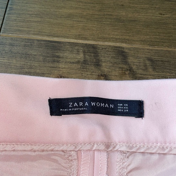 Zara pink high waisted shorts size extra small - Picture 5 of 5
